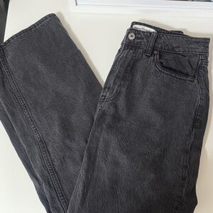 Abercrombie & Fitch Curve Love The Loose High Rise Jeans